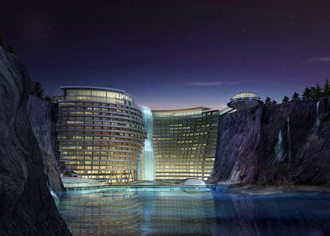 China's Sustainable Cave Hotel Under Construction | Stage 5  Changing Places | Scoop.it