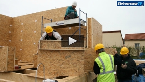 [vidéo] Construction BBC en bloc bois à montage rapide et simplifié | Build Green, pour un habitat écologique | Scoop.it