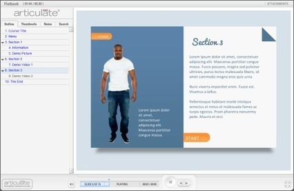 Another Free PowerPoint E-Learning Template » The Rapid eLearning Blog | Aprendiendo a Distancia | Scoop.it