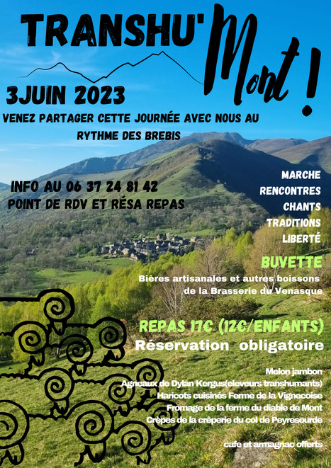 Transhu'Mont ! le 3 juin 2023 | Vallées d'Aure & Louron - Pyrénées | Scoop.it