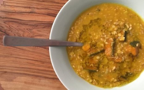 Zuppa con avena porri e zucca | Alimentazione Naturale, EcoRicette Veg e Vegan | Scoop.it