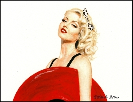 The Pin Up Art Of Nathalie Rattner | Rockabilly | Scoop.it