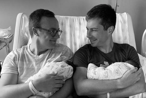 Pete Buttigieg, ministre et heureux papa de jumeaux avec son mari | Famille et sexualité | Scoop.it
