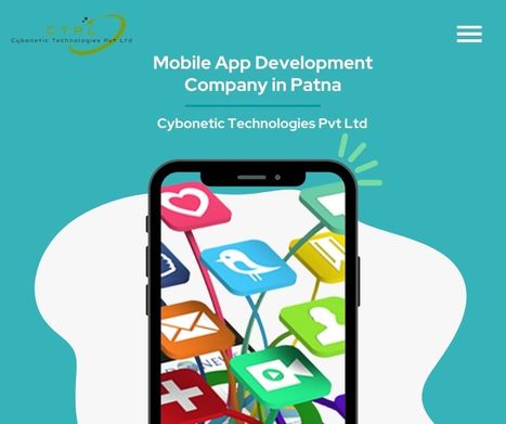 Mobile App Development Company in Patna: Cybonetic Technologies Pvt Ltd | Gautam Jain | Scoop.it