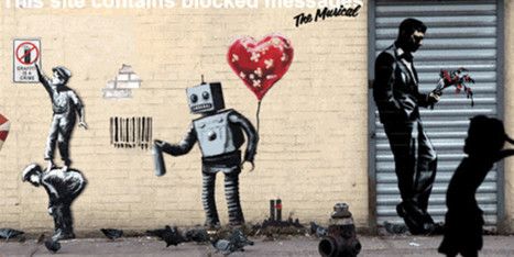 The Best Of Banksy Animated Into Incredible GIFs | Startup Revolution | Scoop.it