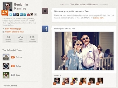 Klout Unveils Redesign And A Scoring System That Looks At Real World Influence | TechCrunch | Latest Social Media News | Scoop.it