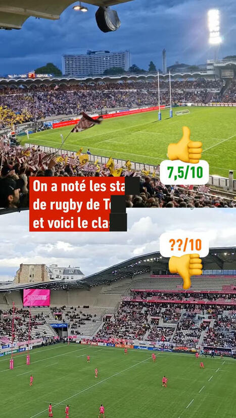 L'Equipe évalue les 14 stades de Top 14 de rugby sur 9 critères | 7 - Fan Experience | Scoop.it
