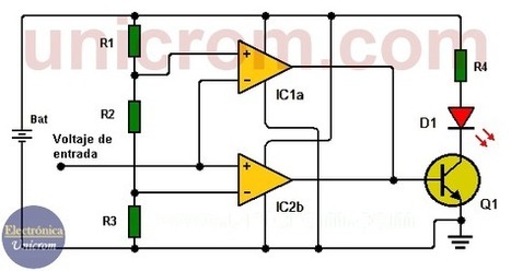 Circuito detector de ventana con LM339 | tecno4 | Scoop.it