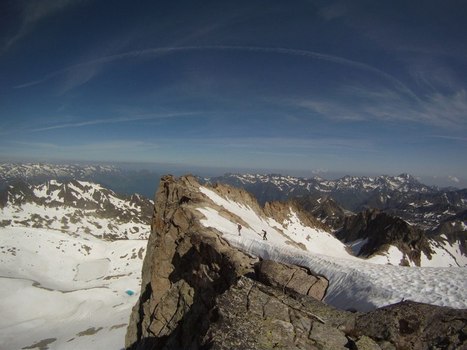 Le pic de Néouvielle à ski le 12 juillet 2013 | Le blog de Michel BESSONE | Vallées d'Aure & Louron - Pyrénées | Scoop.it