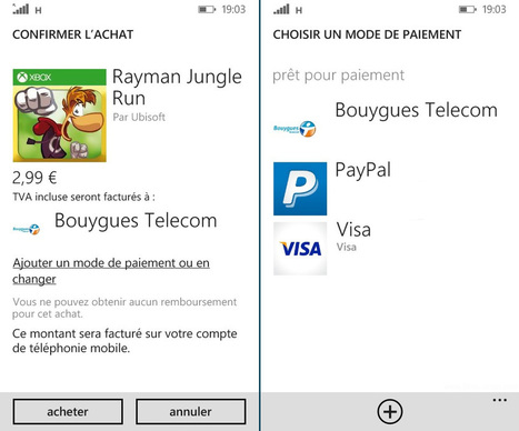 Bbox Actus - News : Bouygues Telecom et Microsoft lancent le paiement sur facture mobile | Free Mobile, Orange, SFR et Bouygues Télécom, etc. | Scoop.it