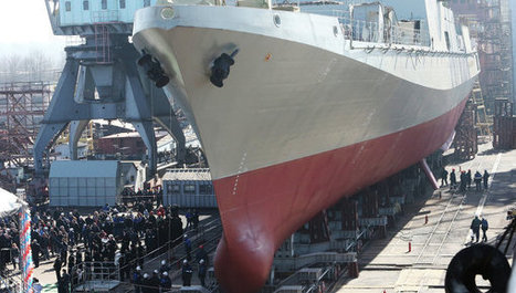 La 2ème frégate russe Projet 11356 "Admiral Essen" a été mise à l'eau aujourd'hui chez Yantar à Kaliningrad | Newsletter navale | Scoop.it