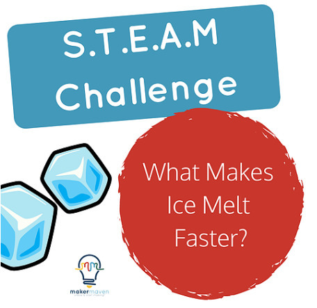 STEAM Challenge - What Makes Ice Melt Faster? | Professional Learning for Busy Educators | Scoop.it