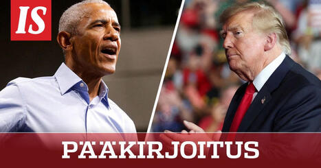 P&auml;&auml;kirjoitus: Obama iski kiinni Trumpiin poikkeuksellisella tavalla | A1Uutiset | Scoop.it