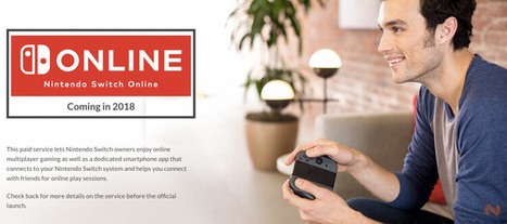 Nintendo Switch Online Sevice to launch year, comes with a smartphone companion app | Gadget Reviews | Scoop.it