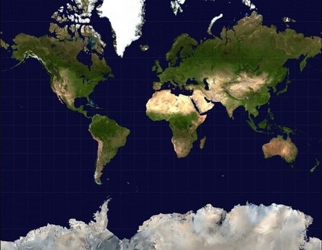 ¿Es el mundo tal y como sale en los mapas? El espejismo de Mercator | TIC-TAC_aal66 | Scoop.it