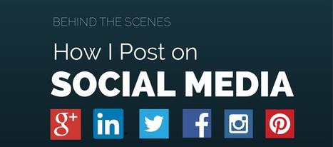 Behind the Scenes: How I Post on Social Media | MarketingHits | Scoop.it