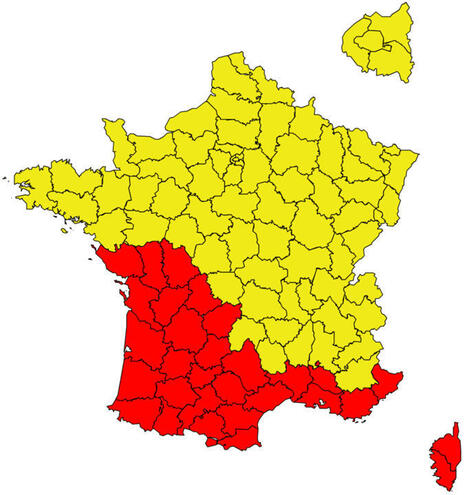 Pollen : 30 départements en alerte rouge | Toxique, soyons vigilant ! | Scoop.it