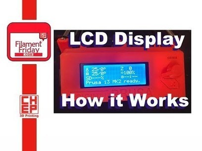 How LCD Displays work in Electronic Circuits and 3D Printers - Biodrones | Raspberry Pi | Scoop.it