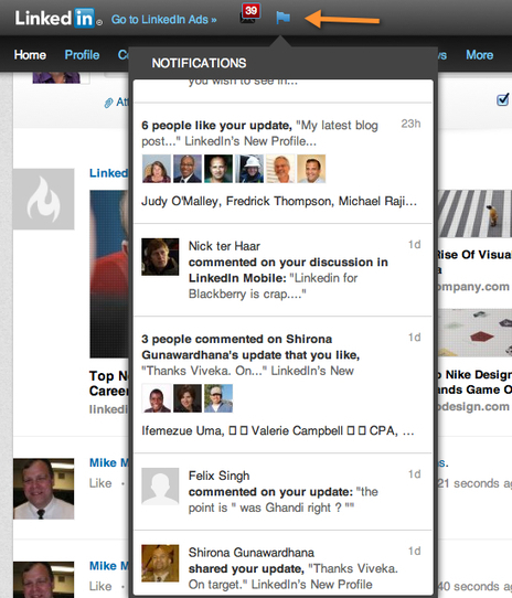 LinkedIn&rsquo;s New Message and Notification Tabs &raquo; Linked Into Business | R&eacute;seaux et m&eacute;dias sociaux, veille, technique et outils | Scoop.it