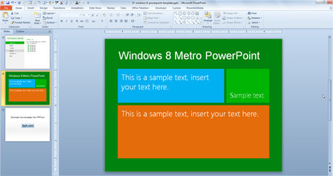 7 Best Resources For Creating Windows 8 Metro UI Like Layouts | PowerPoint Presentation | PowerPoint Tips & Presentation Design | Scoop.it