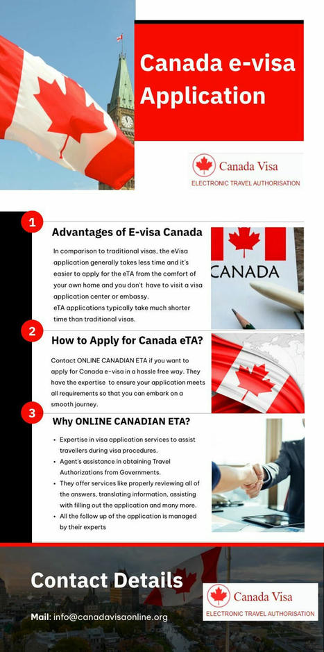 Canada e-visa Application | ONLINE CANADIAN ETA | Scoop.it