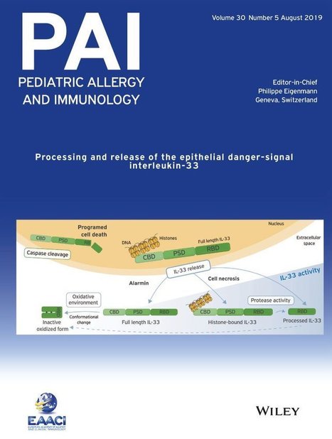 Interleukin‐33 in the developing lung—Roles in asthma and infection - Johansson - 2019 - Pediatric Allergy and Immunology - Wiley Online Library | Allergy (and clinical immunology) | Scoop.it