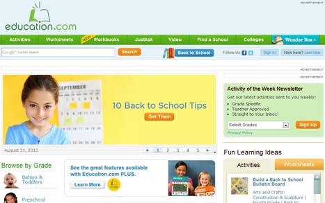 Education.com | An Education & Child Development Site for Parents | Parenting & Educational Resource | UpTo12-Learning | Scoop.it