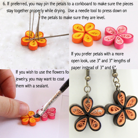 Orecchini fai da te con la tecnica del "Paper Quilling" | Orecchini Fai da Te: i migliori tutorial | Scoop.it