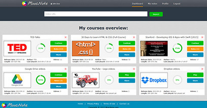 MoocNote - Take notes on videos | Learning Technologies | Scoop.it