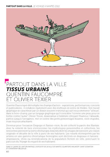 Les drapeaux du VAN de Quentin Faucompré | Voyage à Nantes | Scoop.it