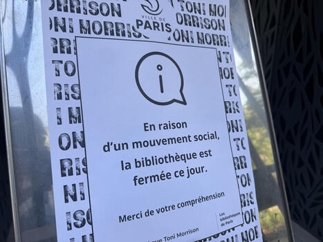 En gr&egrave;ve, les biblioth&egrave;ques de Paris d&eacute;noncent des projets sans moyens / ActuaLitt&eacute; | Veille professionnelle des Biblioth&egrave;ques-M&eacute;diath&egrave;ques de Metz | Scoop.it
