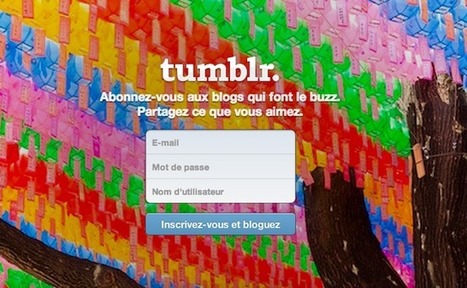 Yahoo! pourrait racheter Tumblr 1 milliard de dollars | Technologie Au Quotidien | Scoop.it