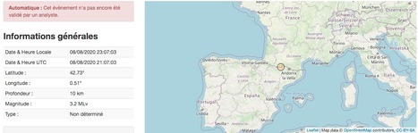 Tremblement de terre de magnitude 3.2 à proximité du lac d'Oô hier soir | Vallées d'Aure & Louron - Pyrénées | Scoop.it