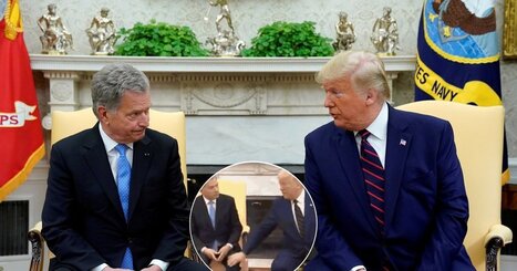Tekikö Donald Trump me too -taputuksen presidentti Niinistölle? Hämmentävä giffi leviää Twitterissä | 1Uutiset - Lukemisen tähden | Scoop.it
