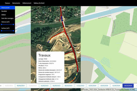 Les travaux du canal Seine-Nord suivis par satellite | Veille "Villes de demain" | Scoop.it