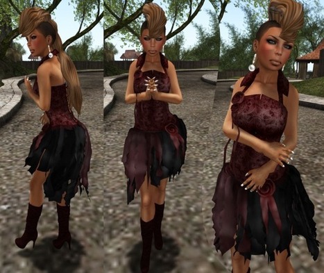Crimson Burlesque | 亗  Second Life Fashion Addict  亗 | Scoop.it