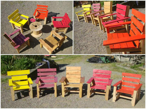 Kids Armchairs Project With Recycled Pallets | 1001 Pallets ideas ! | Scoop.it
