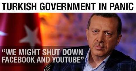Turkish PM Erdogan Warns of Facebook, YouTube Shutdown | Peer2Politics | Scoop.it
