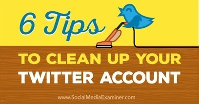 6 Tips to Clean Up Your Twitter Account | Reputation911 | Scoop.it