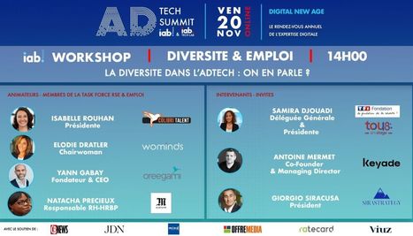 IAB France on LinkedIn: #ADTECHSUMMIT20 #iabWorkshop #CoupdeCoeur | CES MWC DMEXCO SXSW VIVATECH ADTECHSUMMIT | Scoop.it
