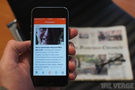 All in an update: Inside app aims to be the perfect mobile newspaper | SocialMedia_me | Scoop.it