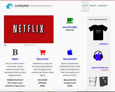 Curagami Store & Blog Progress - Relaunching Next Week | digital marketing strategy | Scoop.it