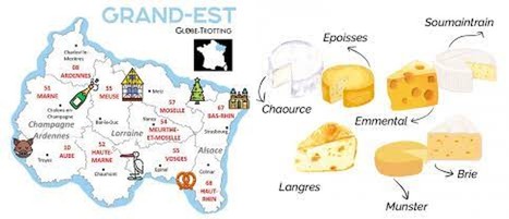 Le Grand Est, le « pays » du fromage…. | Lait de Normandie... et d'ailleurs | Scoop.it