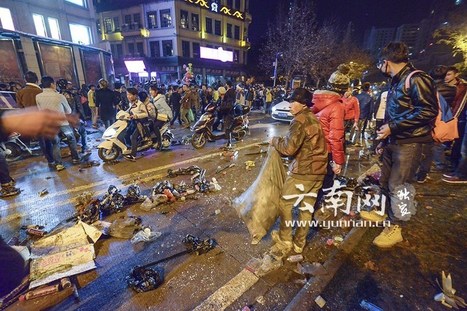 This is what the aftermath of Christmas celebrations looked like in Kunming | News-from-China | Scoop.it