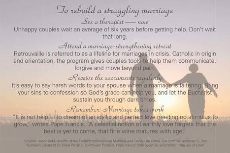 Can your marriage be saved? - Catholic Sentinel | Marriage and Family (Catholic & Christian) | Scoop.it