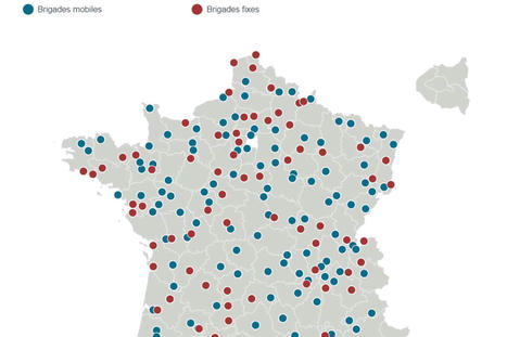 2023/2024 : La carte des 238&nbsp;nouvelles brigades de gendarmerie annonc&eacute;es par Emmanuel Macron | Actualit&eacute;s Top | Scoop.it