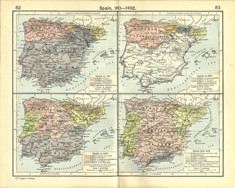 Catorce mapas que te explican de un vistazo la Historia de España  | TIC & Educación | Scoop.it