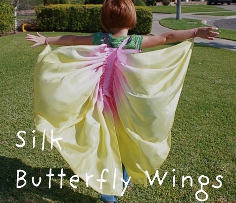 Silk Scarf Butterfly Wings | Parent Autrement à Tahiti | Scoop.it