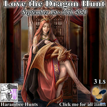Love the Dragon Hunt II 2021 | Teleport Hub - Second Life Hunts | Second Life Freebies | Scoop.it