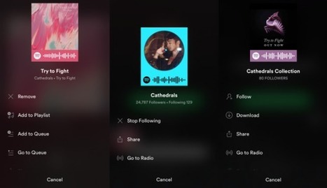 Ya puedes compartir canciones de Spotify con códigos QR | TIC & Educación | Scoop.it